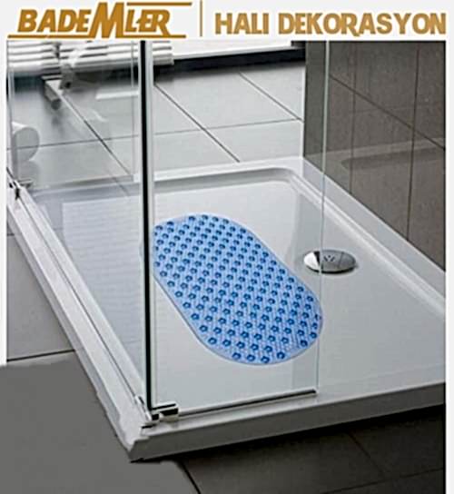Vantuzlu Kaydırmaz Paspas Vakumlu Banyo Küvet Duşakabin Paspas Kaydırnaz Paspas